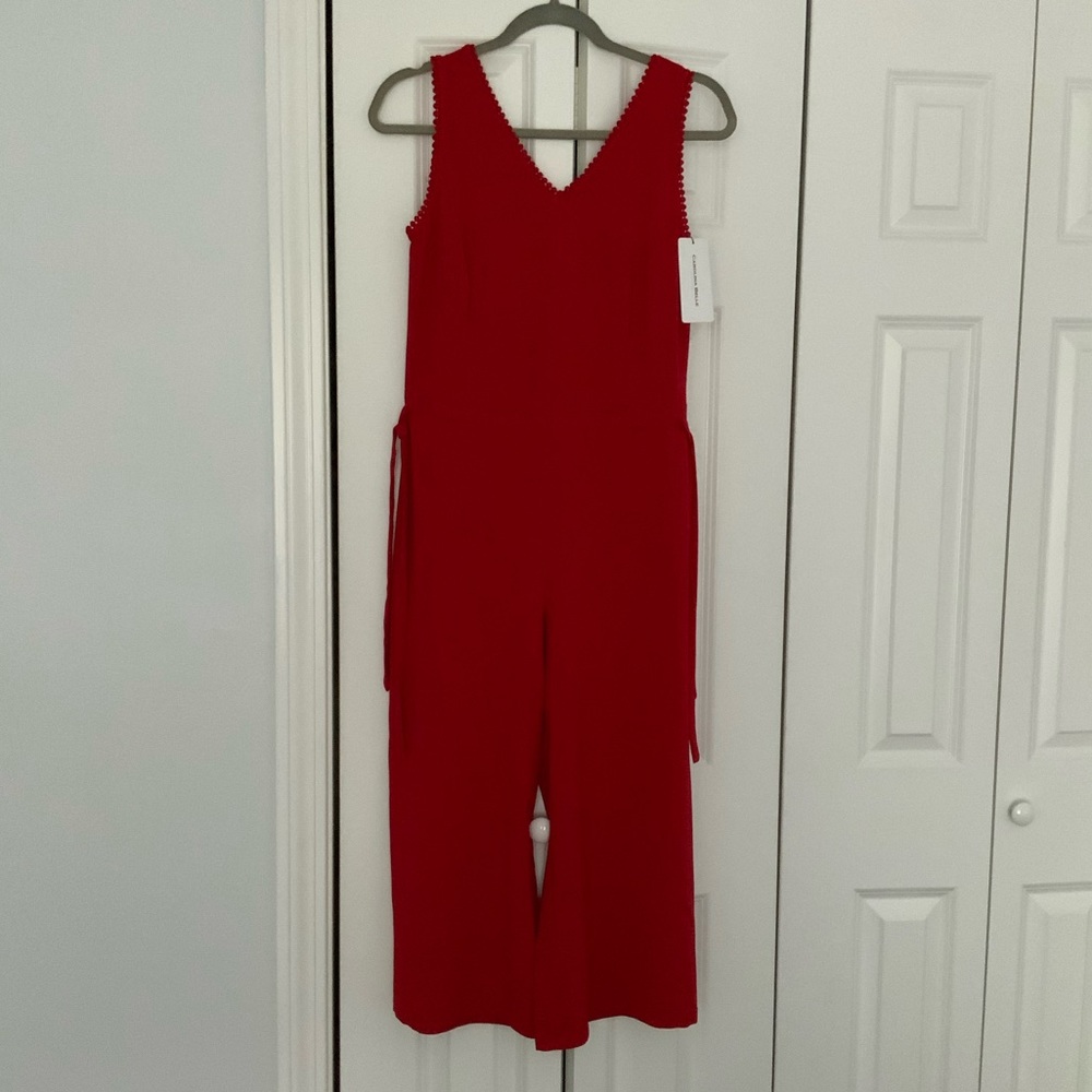 Red Carolina Belle Jumpsuit